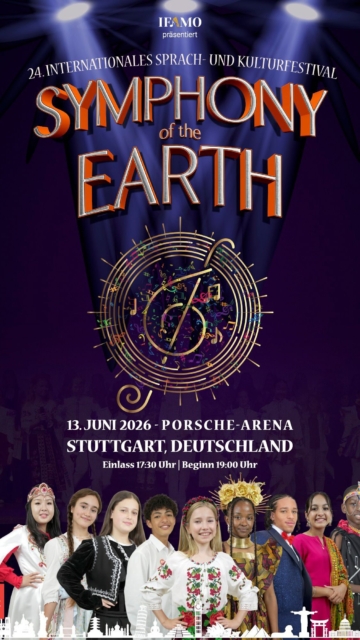 For 24 years, thousands of voices and hearts from all around the world have gathered under the same light.

This year, IFLC returns with “Symphony of the Earth”, bringing music, dance, culture, and humanity together on one stage.

Different languages. Different traditions. Different stories.
Yet the same emotions, the same hope, and the same humanity.

Porsche Arena, Stuttgart
June 13, 2026

#IFLC2026 #SymphonyOfTheEarth