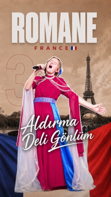 Romane from France won 3rd place in the Colors of Voices Turkish Song Contest with the song “Aldırma Deli Gönlüm”. 🇫🇷 #iflc2026
