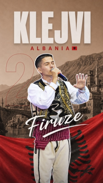 Klejvi from Albania won 2nd place in the Colors of Voices Turkish Song Contest with the song “Firuze”. 🇦🇱 #iflc2026