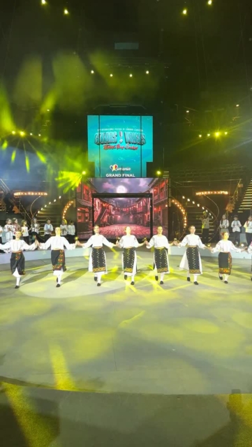 The dancers from Moldova performed a beautiful traditional dance, showcasing the beauty of their culture. #iflc2026