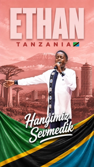 Ethan from Tanzania performed the song “Hangimiz Sevmedik” in the Colors of Voices Turkish Song Contest. 🇹🇿

#IFLC2026