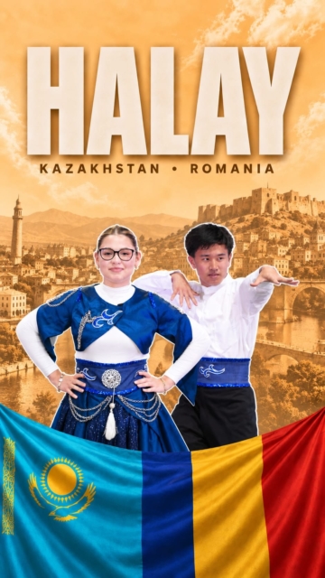 “Halay” performed by dancers from Kazakhstan and Romania. 🇰🇿🇷🇴
#IFLC2026