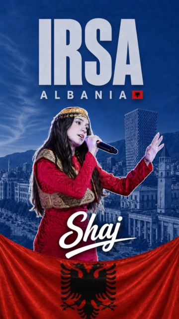 Irsa from Albania performed the song “Shaj” in the Colors of Voices Song Contest. 🇦🇱
#IFLC2026