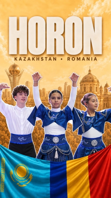 “Horon” performed by dancers from Romania and Kazakhstan. 🇷🇴🇰🇿
#IFLC2026