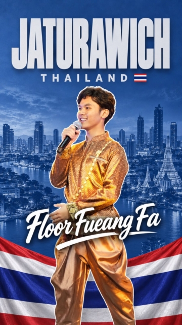Jaturawich from Thailand performed the song “Floor Fueang Fa” in the Colors of Voices Song Contest. 🇹🇭

#IFLC2026