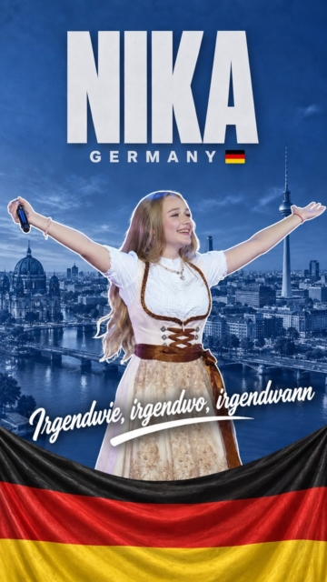 Nika from Germany performed the song “Irgendwie, irgendwo, irgendwann” in the Colors of Voices Song Contest. 🇩🇪

#IFLC2026